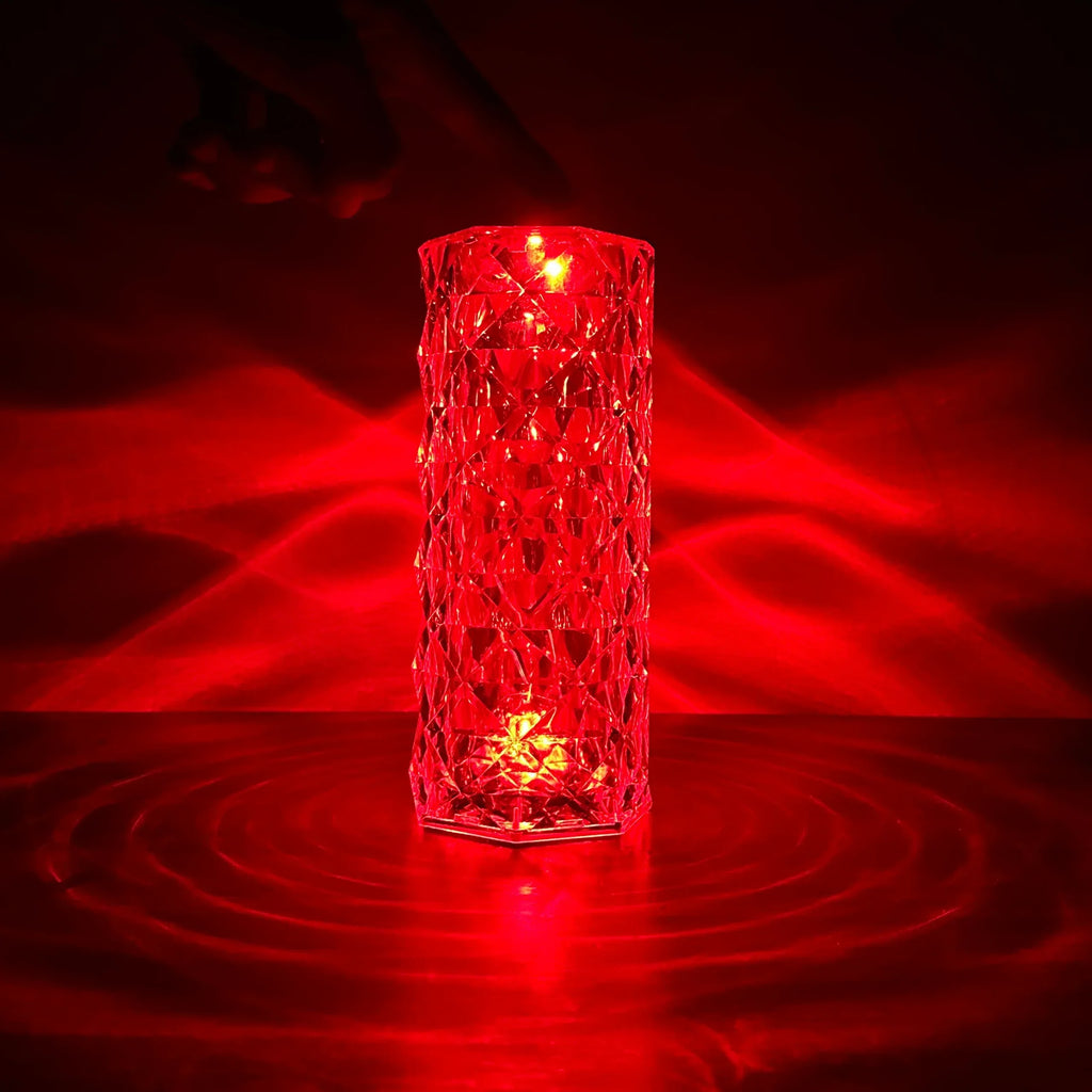 Crystal Glow Table Lamp