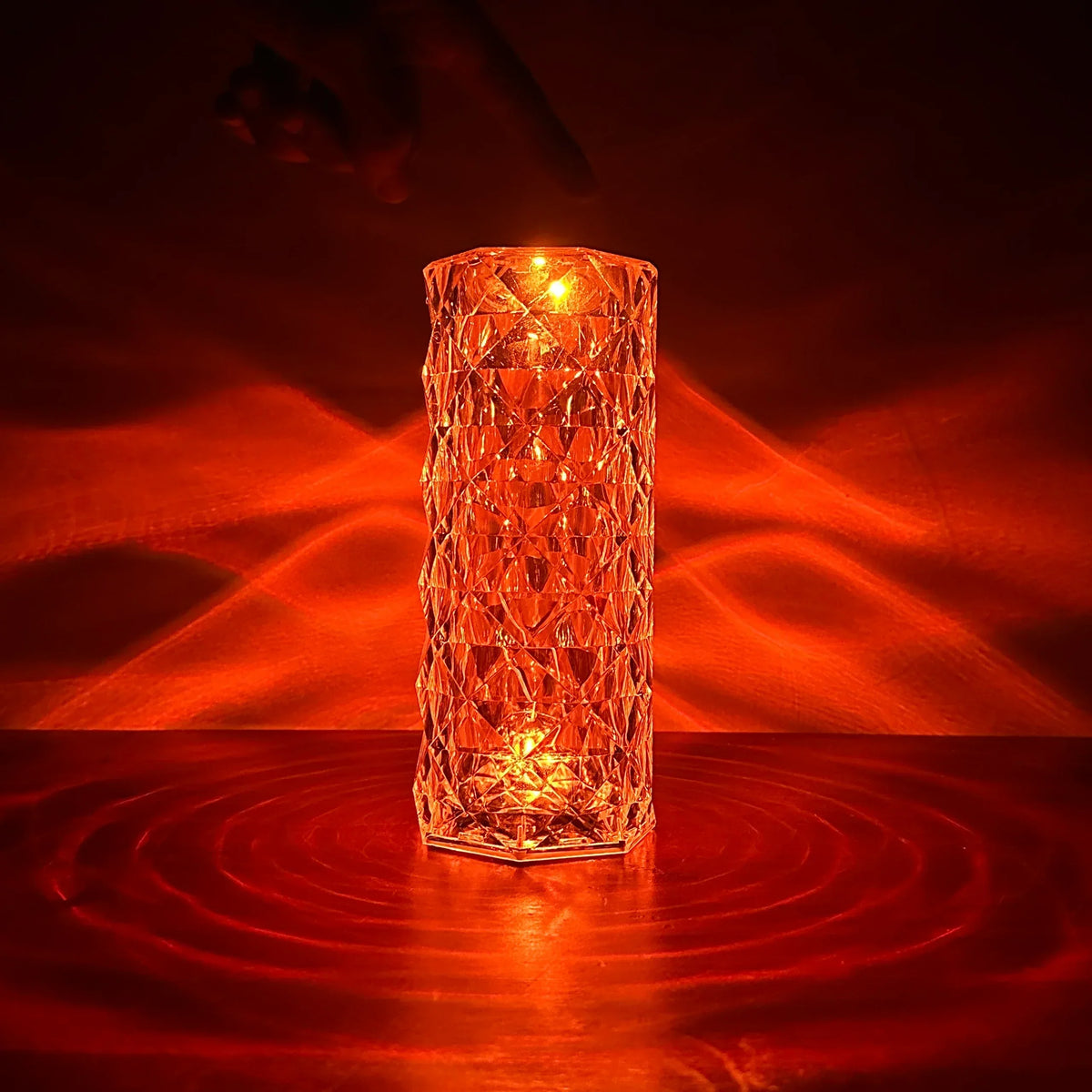 Crystal Glow Table Lamp
